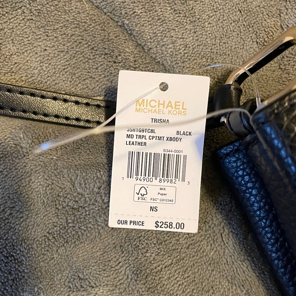 Michael Kors Black Crossbody Bag - Picture 6 of 6